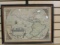 Framed Old World Map Print