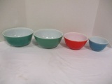 Four Primary Color Nesting Mixing Bowls