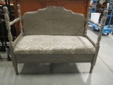 Circa 1940's Repurposed Bed Frame Bench