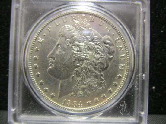 Morgan Silver Dollar-1884