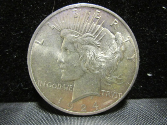 Peace Silver Dollar-1924