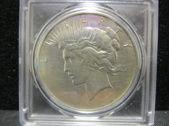 Peace Silver Dollar-1927D