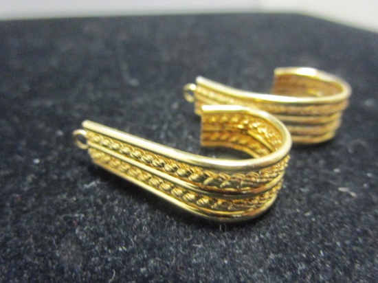 14k Gold Earring Jackets