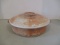 Hand Thrown Pottery Covered Casserole Dish