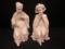 KPM Berlin Porcelain Oriental Man and Woman Figurines