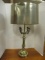 Ornate 5 Lite Antique Brass Finish Table Lamp