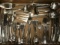 104 Pieces of Oneida Community Stainless Steel Flatware and Serving Pieces