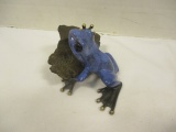 1994 Signed and Numbered Tim Cotterhill Frogman Bronze Enameled Frog and