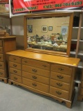 United Furniture Corp. Dresser with Mirror