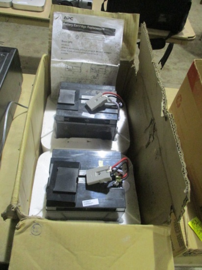 Two New In Shipping Box APC Battery Cartridge Replacements