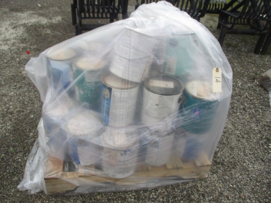 Small Pallet of Misc. Paints