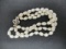 3 Strand Pearl Bracelet w/ Sterling Silver Clasp
