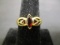 10k Gold Ring w/ Garnet Stone