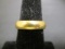 14k Gold Art Carved Band Ring