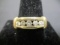 14k Gold 2 Tone Diamond Ring- 1/3 ct tw