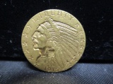 1915 $5 Indian Head Gold Coin