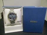 Seiko Chronograph 100M Watch- New in Box