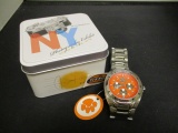 Fossil Clemson Watch- New in Tin