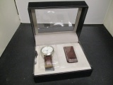 New Watch Set with Money Clip