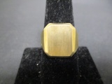 10k Gold Engravable Ring