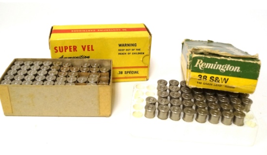 26rds. Super Vel .38 SPL & 40rds. Remington .38 S&W Ammunition