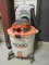 Rigid 16 Gallon 6.5HP Wet/Dry Vacuum with Attachments on Rolling Cart