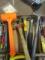 Five Claw Hammers and Fiberglass Dead Blow 4lb. Sledge Hammer