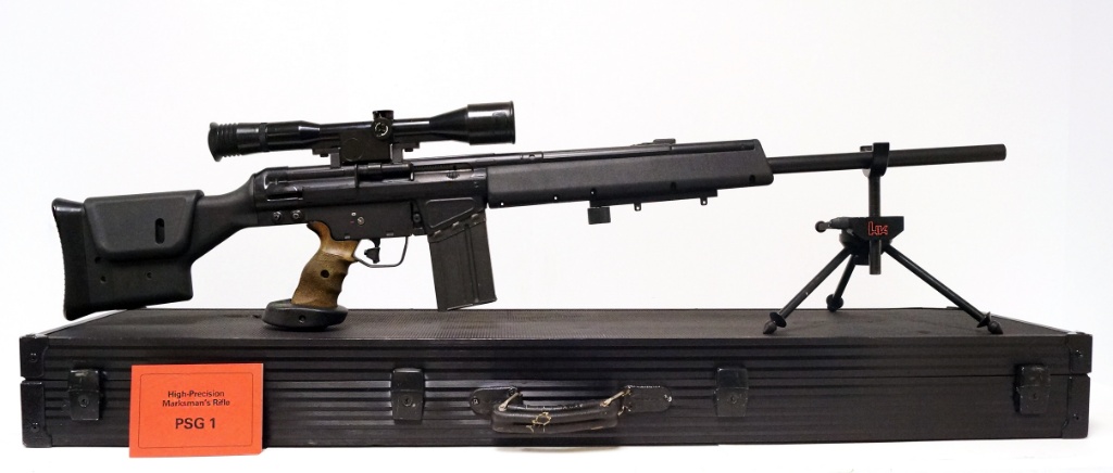 Rare Preban Heckler Koch Psg1 Semi Automatic Sniper Rifle In Case W Accessories Firearms Military Artifacts Firearms Rifles Semi Automatic Rifles Online Auctions Proxibid
