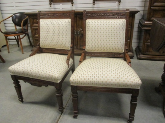 Pair of Eastlake Chairs