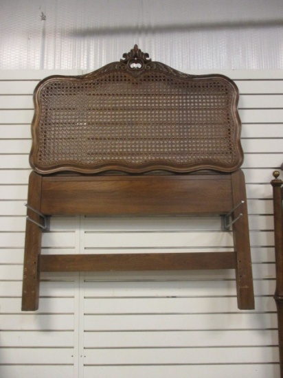 Twin Size Headboard with Caning