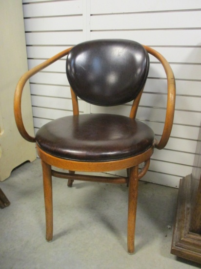 Vintage Shelby Williams Bentwood Armchair