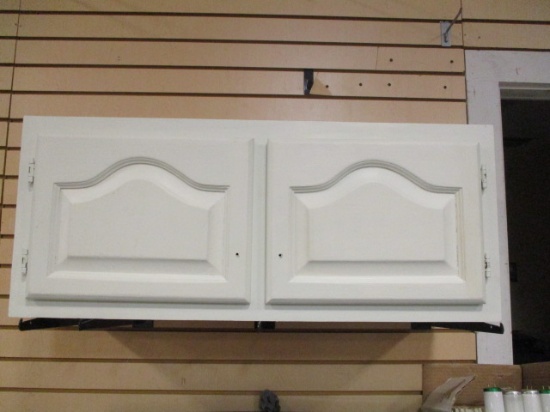 Painted White Wood Cabinet