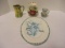 Blue Ridge Pottery Vase, Mexican Pottery Creamer, Majolica Creamer and