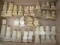 Alabaster Stone Carved Chess Pieces