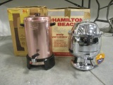 Vintage Hamilton Beach Buffet Party Percolator and West Bend 30 Cup Automatic