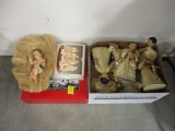 Vintage Latin American Nativity Figures, World Bazaar Nativity Set, Holiday Accents