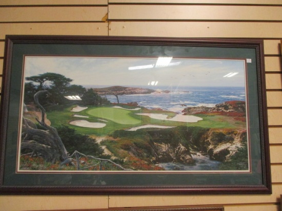 Signed and Numbered Golf Course Green by Dylce?