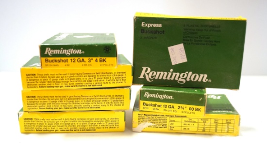 35rds. Remington Express Buckshot 12 GA. Shotshells