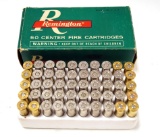 50rds. Vintage Remington .38 SPL 125gr. HP Ammuntion