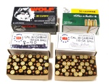 200rds. of Assorted .30 Carbine Ammunition