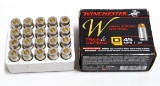 20rds. of Winchester .45 Auto 230gr. JHP Train & Defend Ammunition