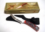 Frost Whitetail Cutlery WT-542 RPB Deer Slayer Knife with Sheath in Box