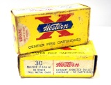 50rds. Vintage Western 30 Mauser 86gr. FMC Ammunition