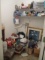 Contents of Utility Room-Drying Racks, Framed Artwork, Office Supplies, Aroma Diffusers, etc.