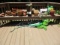 Deck Lot-Hoses, Watering Can, Birdfeeders, Terra Cotta Pots, Yard Art, etc.