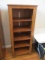 Distressed Wood 5 Shelf Display/Electronic Cabinet