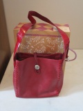 Like New Brighton H20197 Molly Red Shoulder Strap Purse