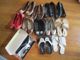 Gently Worn Lindsay Phillips Ballerina Slippers and SwitchFlops