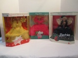 1989, 1990 and 1991 Happy Holidays Barbie