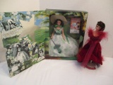Scarlett O'Hara Barbie on Stand and 1994 Hollywood Legends Collection